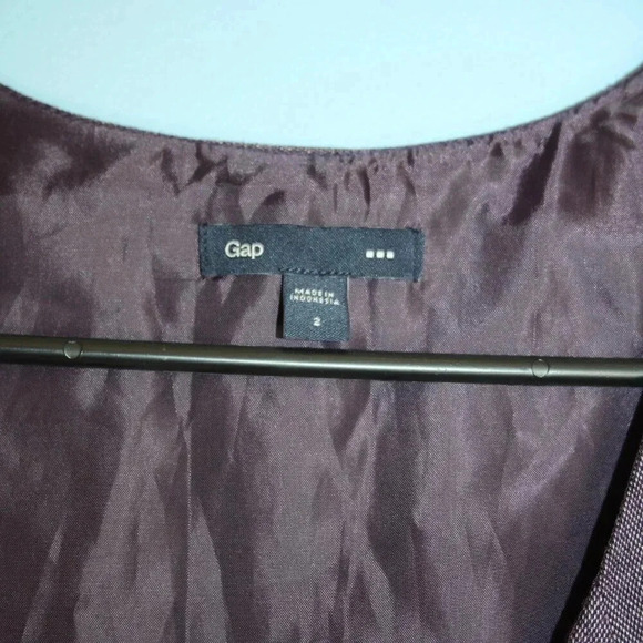 Gap Fitted Sleeveless Dress with Pockets Side Zipper Size 2 - Picture 5 of 14